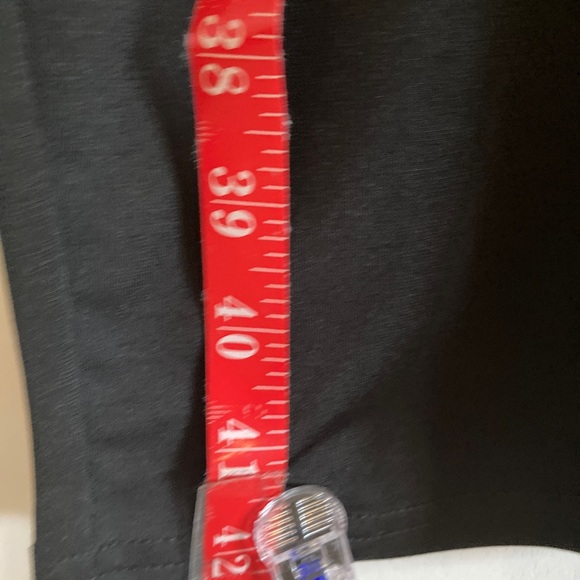 Black slimming dress Asian Floral design great fabric! 🌸 - Picture 12 of 14